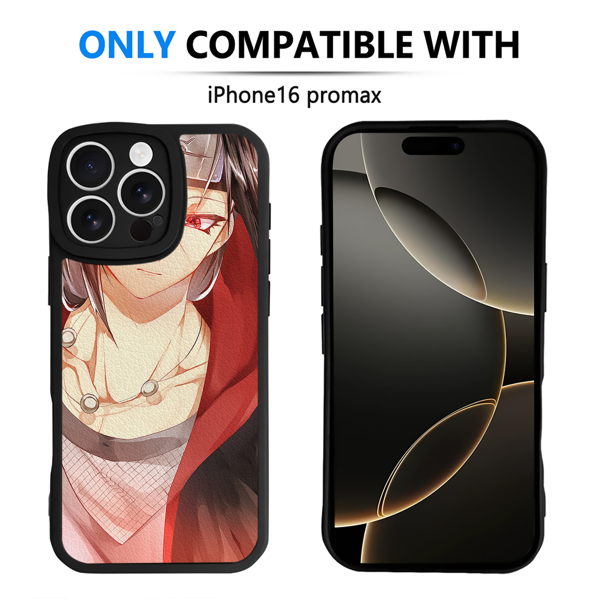 （画像用） NARUTO -ナルト- NARUTO -ナルト- 疾風伝 【iPhone 16シリーズ対応】シリコンスマホケース（レザー調） 材質：シリコン
